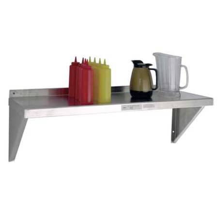 Aluminum Wall Shelf, 12