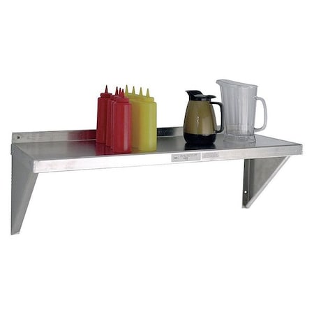Aluminum Wall Shelf, 12