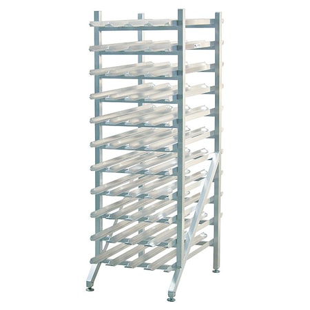 Can Rack, 66 in H, 8 Shelves MPN:1251