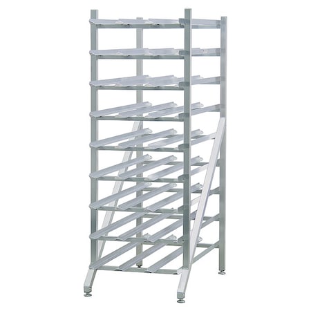 Can Rack, 71 in H, 8 Shelves MPN:1256