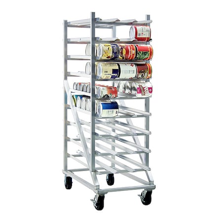 Can Rack, 77 1/4 in H, 8 Shelves MPN:1256CK