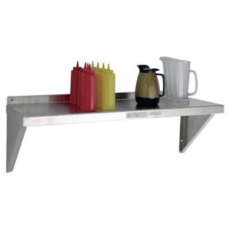 Aluminum Wall Shelf, 18