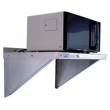 Aluminum Wall Shelf, 24