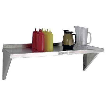 Aluminum Wall Shelf, 12