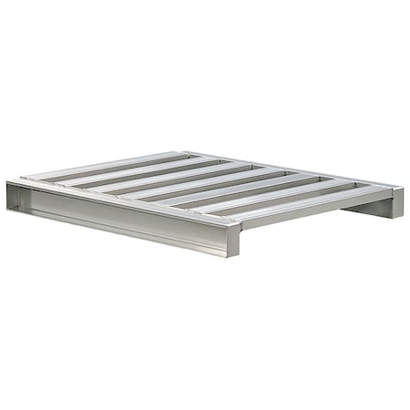 Aluminum Pallet, 48 in L, 40 in W, 5 in H, 5, 000 lb Dynamic MPN:99557