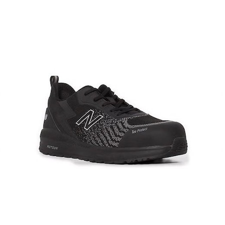 Men's Composite Toe Athletic Shoe, Black, 11, D, MIDSPWRBL MPN:MIDSPWRBL-11D