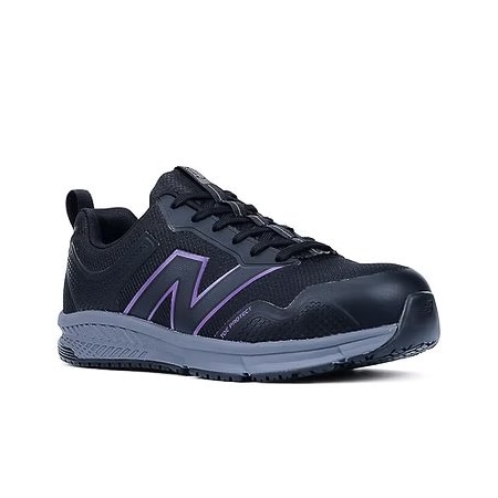 Women's Athletic Shoe, 7 D, Black/Purple, WIDEVOLBL MPN:WIDEVOLBL-7D