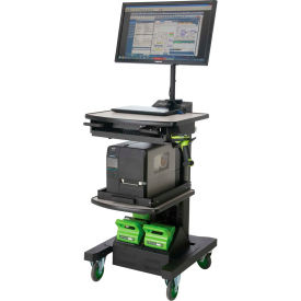 Newcastle Systems All-in-One NB Series PowerSwap Nucleus Lithium Mobile Workstation 4 Battery Packs NB300NU4GBL