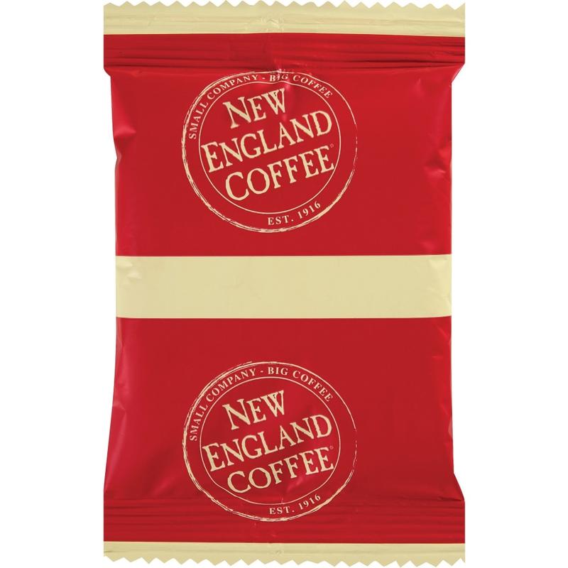 New England Coffee Single-Serve Coffee Packets, Colombian Supremo, Carton Of 24 (Min Order Qty 2) MPN:026340