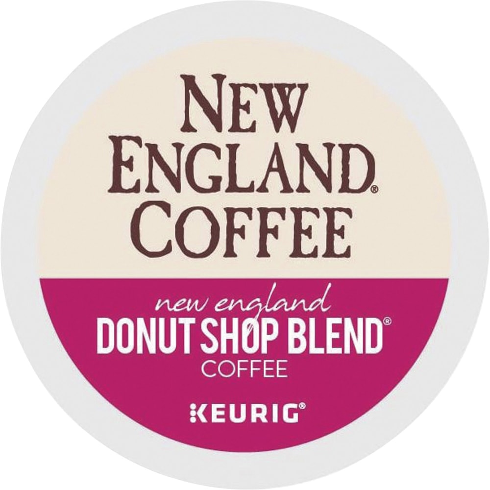 New England Coffee Single-Serve K-Cups, Light Roast, Donut Shop, Box Of 24 K-Cups (Min Order Qty 3) MPN:GMT0038