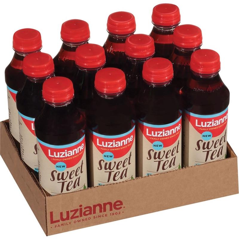 Luzianne Sweet Small-Batch Brewed Black Tea - 18.5 oz - 12 / Carton (Min Order Qty 2) MPN:36121