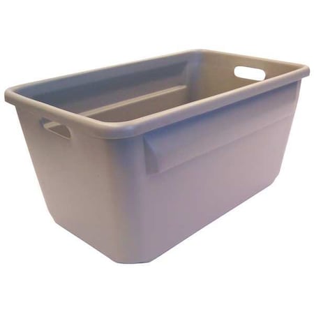 Storage Container, Fiberglass Reinforced Composite, Gray, 12 in H, 14-3/8 in W, 24-1/8 in L MPN:H-2414-12 GRAY
