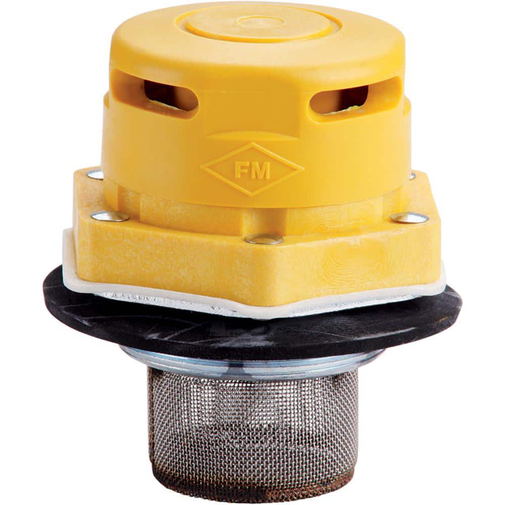 Drum Vents, Vent Type: Drum Vent , Connection Size: 2in , Vacuum Relief: Automatic , Body Material: Polyethylene  MPN:DRM322