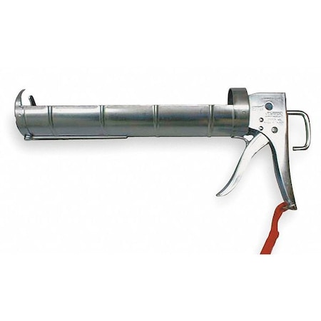 Caulk Gun, 29 oz Container Size, Steel, 6:01, Half Barrel Frame MPN:315