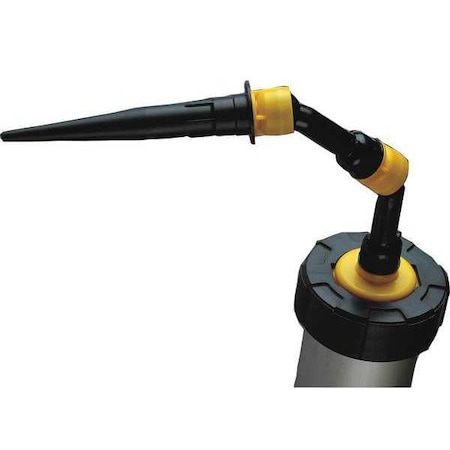 Caulk Gun Nozzle System, Not Applicable Container Size, Plastic, Yellow/Black MPN:BB-45