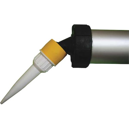 Caulk Gun Nozzle System, Not Applicable Container Size, Plastic, Yellow/Black MPN:BG-45