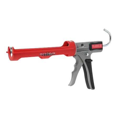 Cartridge Caulk Gun, 12 1 Thrust 10oz MPN:OCTOGUN 208D