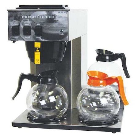 Silver Pourover 4 gal Coffee Brewer MPN:AK-3AS