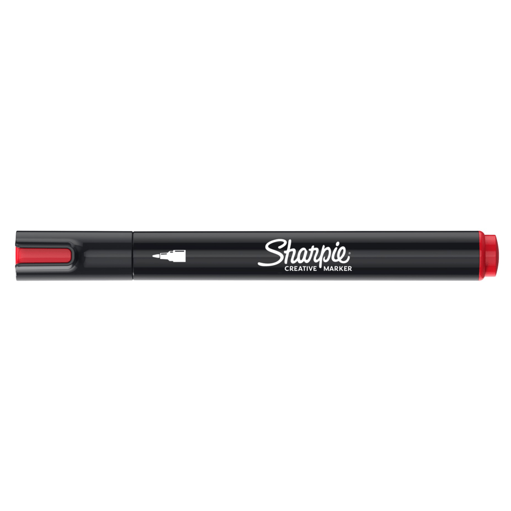 Sharpie Creative Marker, Water-Based Acrylic Marker, Bullet Tip, Red, 1 Count MPN:2218119