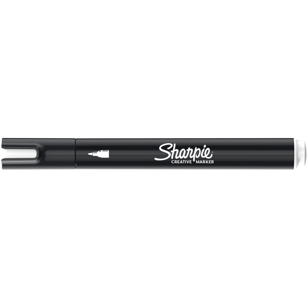 Sharpie Creative Marker, Water-Based Acrylic Marker, Bullet Tip, White, 1 Count MPN:2218126