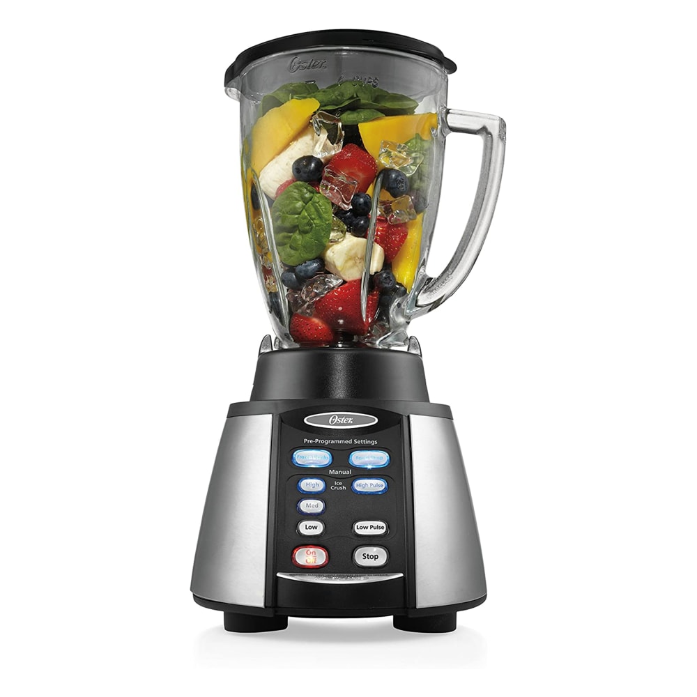 Oster BVCB07-Z 6-Cup 7-Speed Tabletop Blender, Silver MPN:995118430M