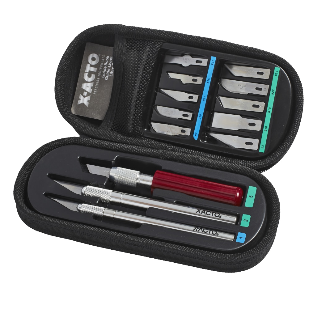 X-ACTO Basic Knife Set With Soft Case MPN:X5285