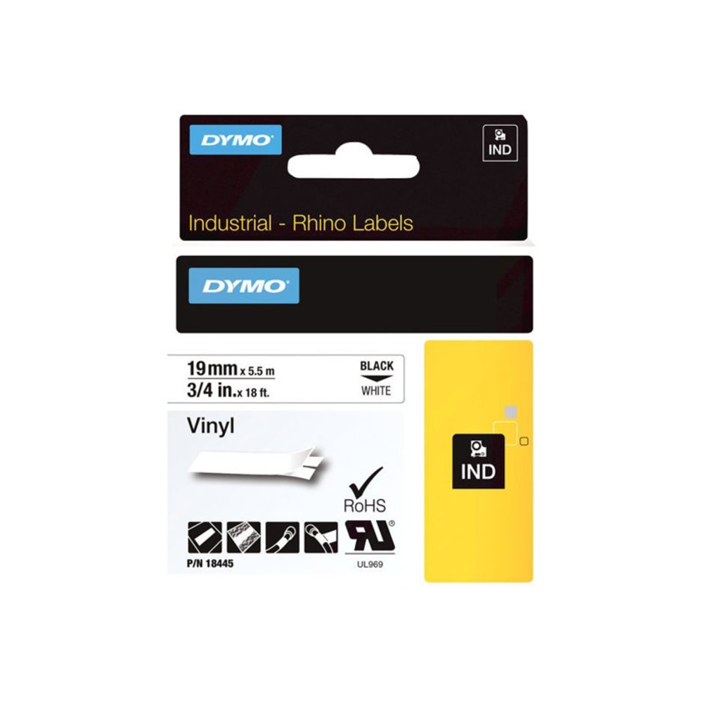 DYMO Coloured Vinyl Label Tape, Q42972 MPN:18445