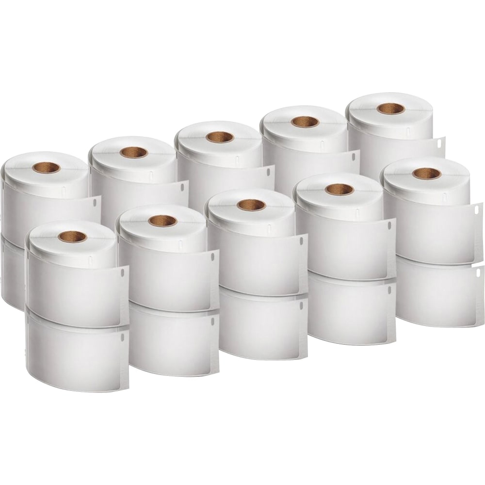 Dymo LabelWriter XL Shipping Labels, 4in x 6in, Rectangle, White, 220 Labels Per Roll, Pack Of 20 Rolls MPN:2050829