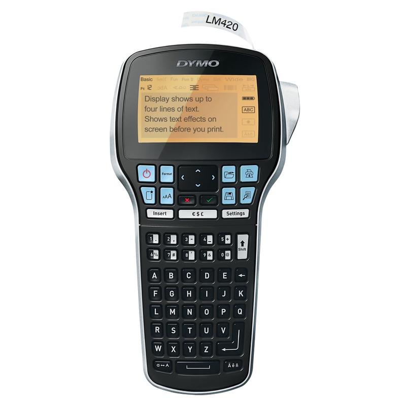 DYMO LabelManager 420P High Performance Portable Handheld Label Maker With PC/Apple Mac Connection MPN:1768815