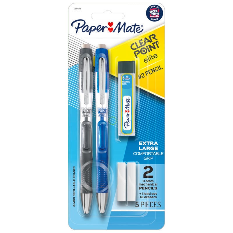 Paper Mate Clearpoint Elite Mechanical Pencil Starter Set  0.5 mm  #2 Lead MPN:1799403