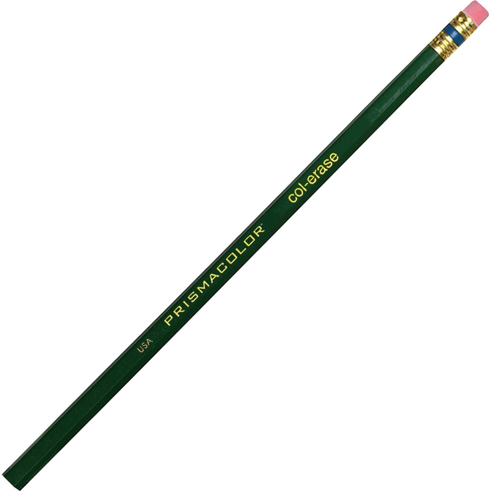 Prismacolor Col-Erase Pencils, Green, Box of 12 MPN:20046