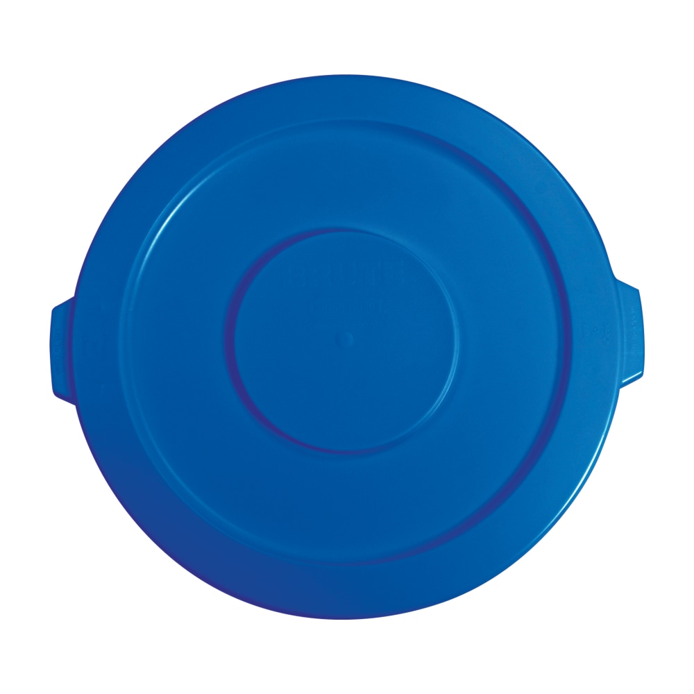 Rubbermaid Brute 2631 - Waste basket lid - round - high-density polyethylene (HDPE) - blue - for P/N: FG263206 BLUE MPN:263100BE