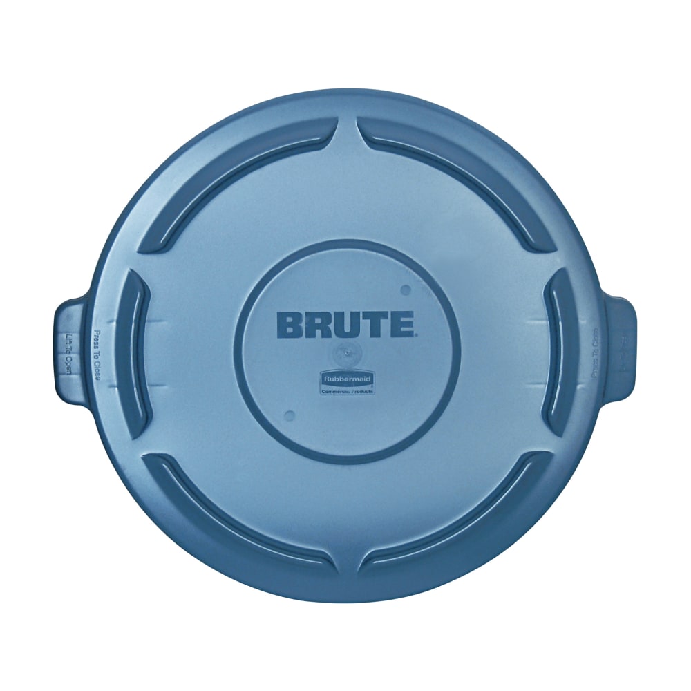 Rubbermaid Commercial Brute 44-gallon Container Lid - Plastic - Gray - 4 / Carton MPN:264560GY