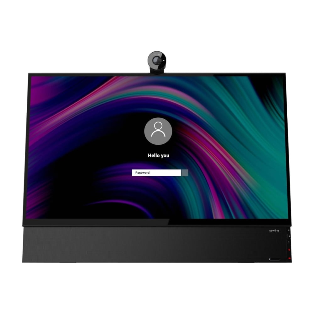 Newline FLEX - LCD monitor - 27in - touchscreen - 3840 x 2160 4K - 350 cd/m2 - 1000:1 - HDMI, USB-C - speakers with subwoofer MPN:FLEX