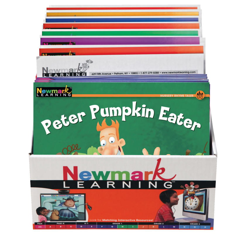Newmark Learning Rising Readers Leveled Books, Nursery Rhyme Songs And Stories, Grades Pre-K-1, Set Of 12 MPN:NL-1066