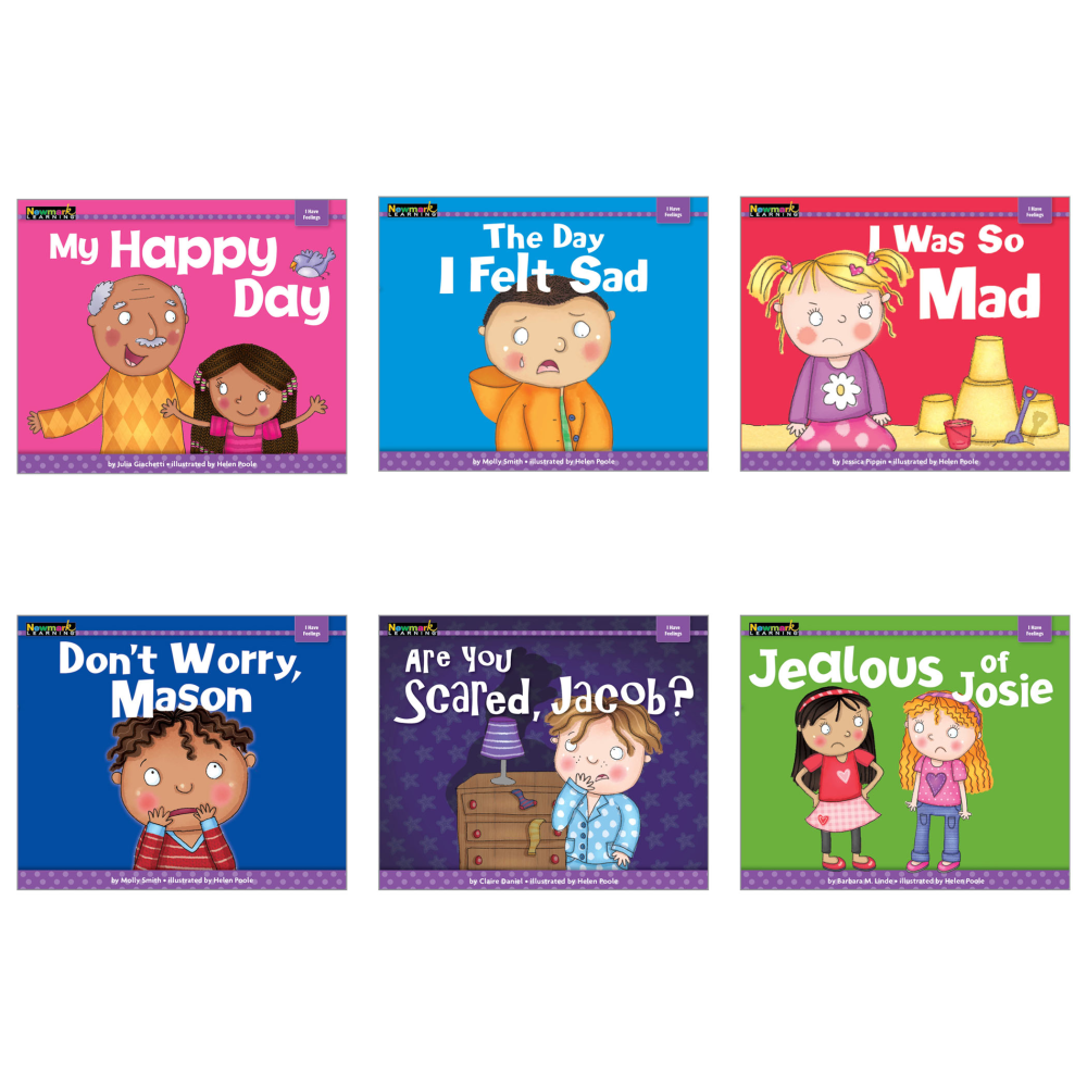 Newmark Learning MySELF Readers, I Have Feelings, Set Of 6 Books MPN:NL-2269