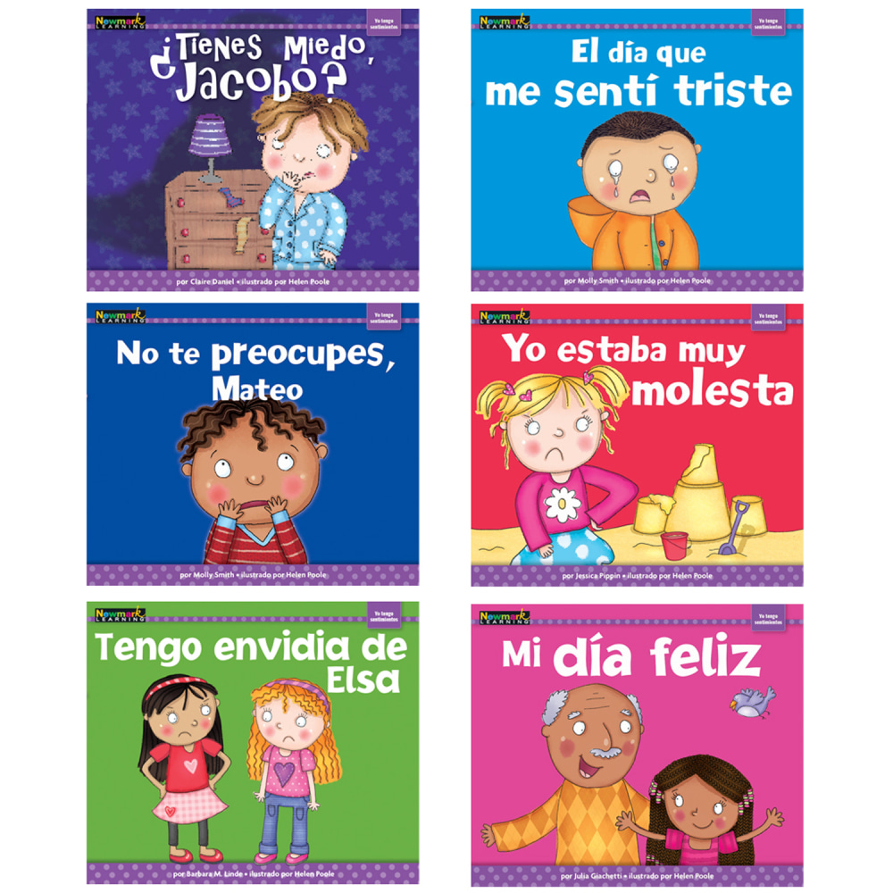 Newmark Learning MySELF Readers: I Have Feelings, Spanish, Set Of 6 Books MPN:NL-3320
