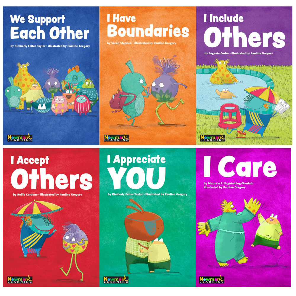 Newmark Learning MySELF Readers, I Treat Others Well, Set Of 6 Readers MPN:NL-6385