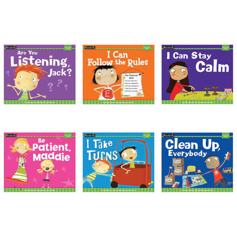 Newmark Learning MySELF Readers: I Am In Control Of Myself, Pre-K - Grade 3, Set Of 6 MPN:NL-2271