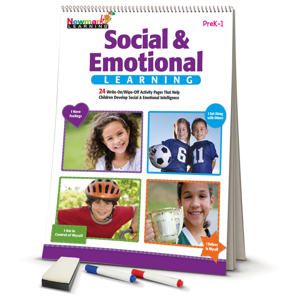 Newmark Learning Flip Chart, Social and Emotional Learning, Grade Pre-K To 1 MPN:NL-4681