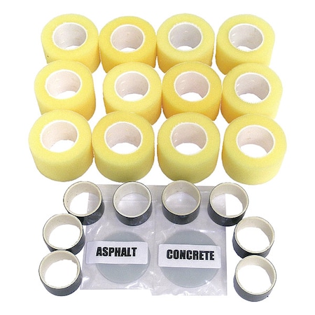 Replacement Rollers, 12 PK, 2 In. MPN:10000729