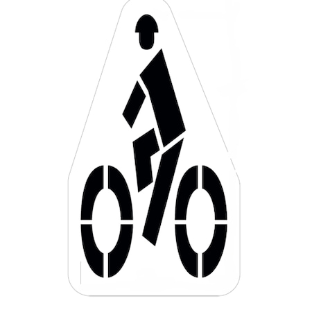 Stencil, Federal 6ft., Biker, 1/8