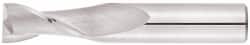 Square End Mill: 1/2'' Dia, 2'' LOC, 1/2'' Shank Dia, 4'' OAL, 2 Flutes, Solid Carbide MPN:17001258