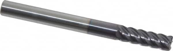 Corner Radius End Mill: 3/16