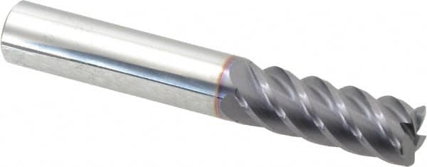Corner Radius End Mill: 3/8