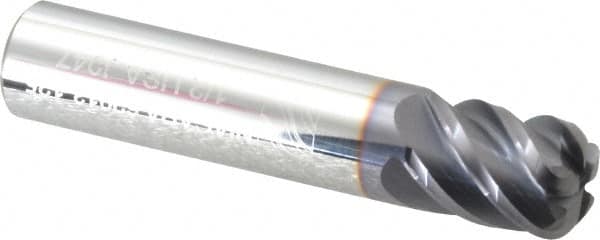 Corner Radius End Mill: 1/2