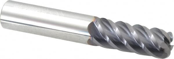 Corner Radius End Mill: 1/2