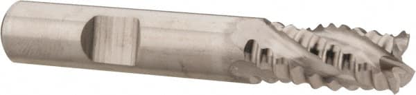 Square End Mill: 3/8'' Dia, 3/4'' LOC, 3/8'' Shank Dia, 2-1/2'' OAL, 4 Flutes, Cobalt MPN:17013599