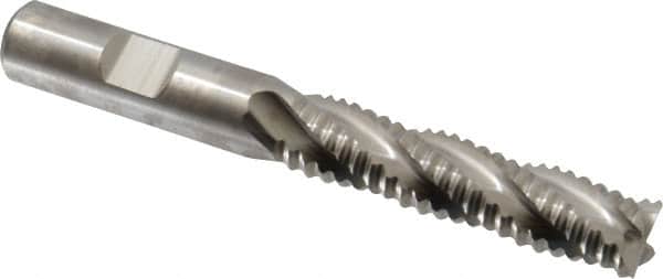 Square End Mill: 1/2'' Dia, 2'' LOC, 1/2'' Shank Dia, 4'' OAL, 4 Flutes, Cobalt MPN:17013611
