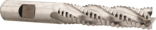 Square End Mill: 5/8'' Dia, 2-1/2'' LOC, 5/8'' Shank Dia, 4-5/8'' OAL, 4 Flutes, Cobalt MPN:17013619